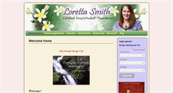 Desktop Screenshot of lorettasmith.com