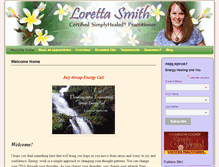 Tablet Screenshot of lorettasmith.com